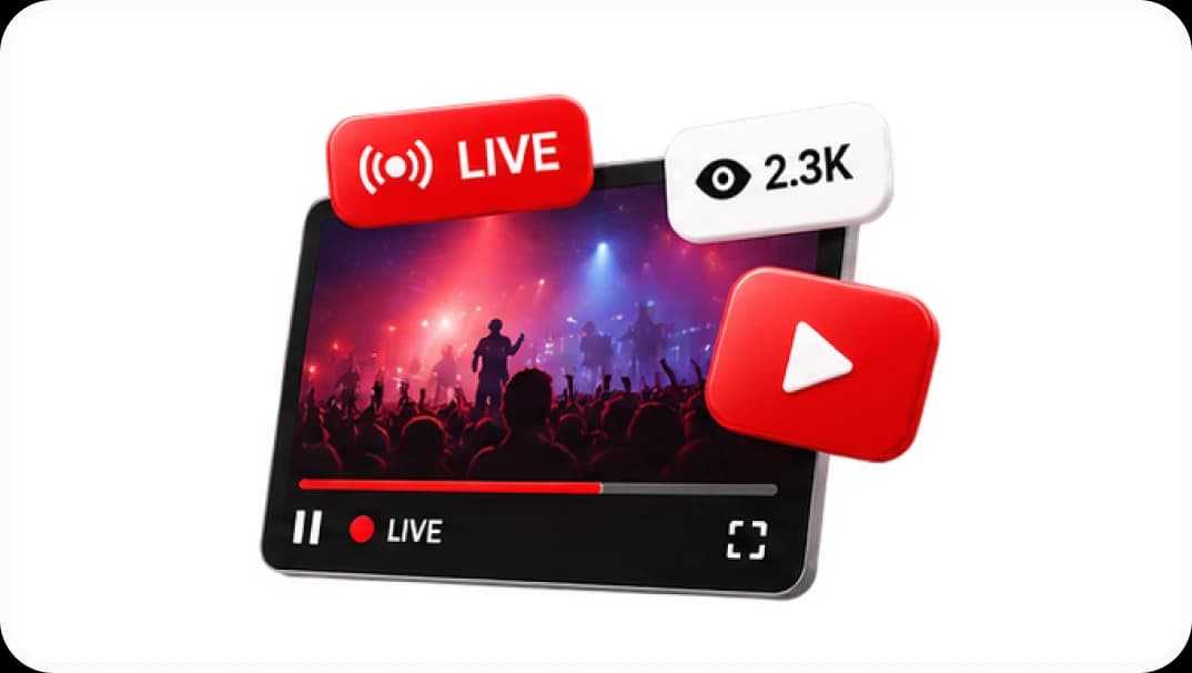 Buy YouTube live stream views