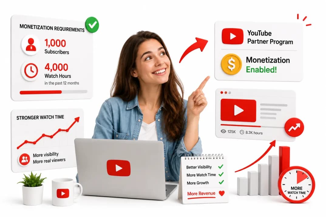 How Watch Hours Unlock Monetization