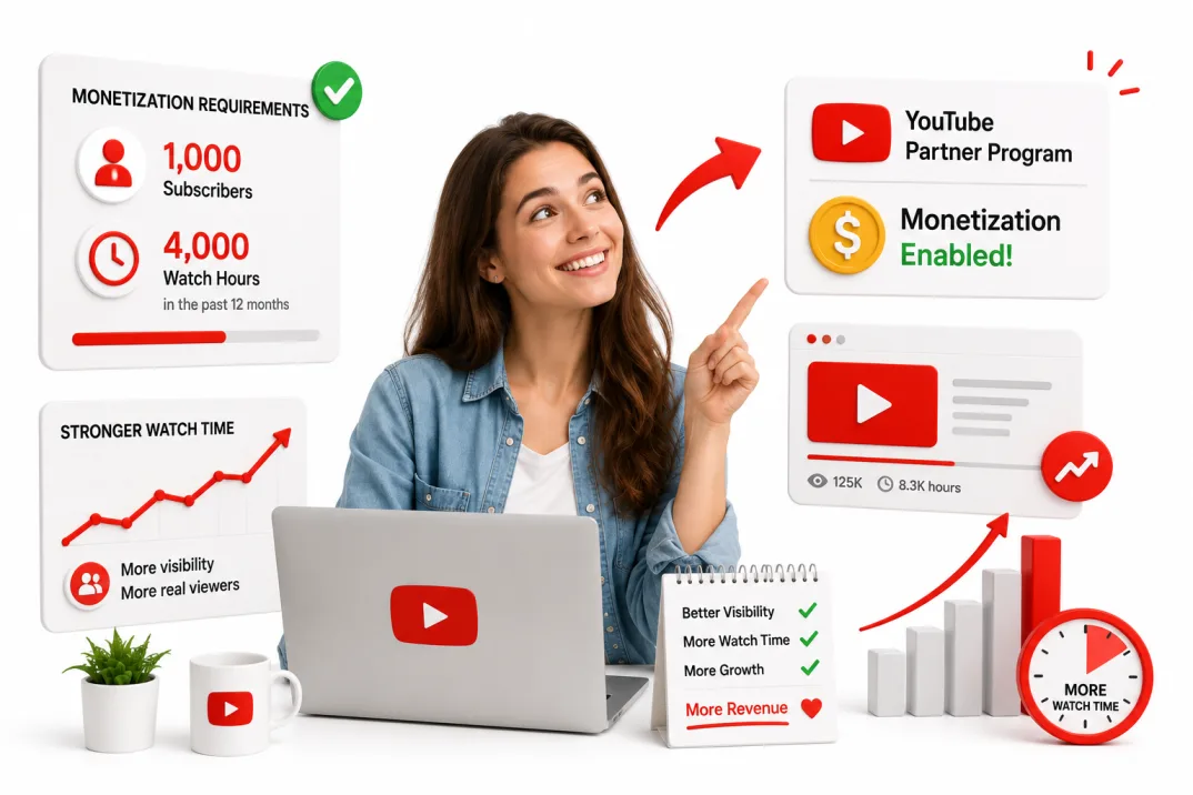 How Watch Hours Unlock Monetization