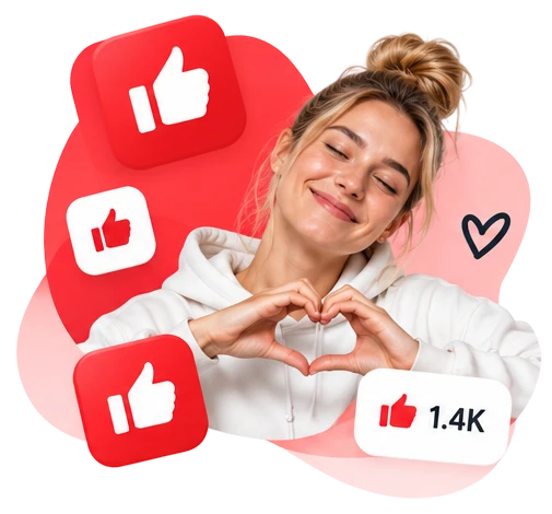 Buy YouTube Likes illustration