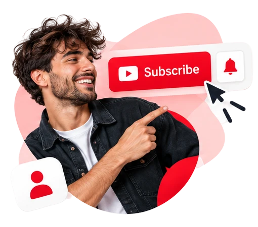 Buy YouTube Subscribers illustration